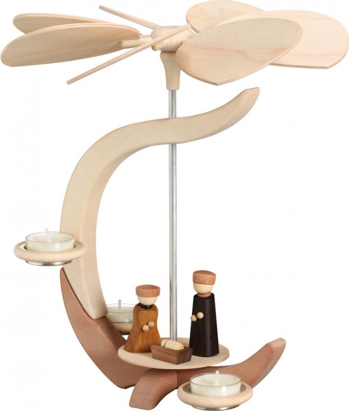 Pyramide Christi Geburt, C-Form von Seiffener Volkskunst eG