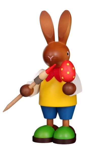 Easter bunny with brush, 23 cm by Christian Ulbricht