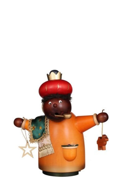 German Incense Smoker Borzel Balthasar, 20 cm, Christian Ulbricht GmbH & Co KG Seiffen/ Erzgebirge