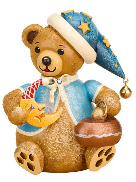 Miniature Hubiduu Good Night Bear from Hubrig Volkskunst