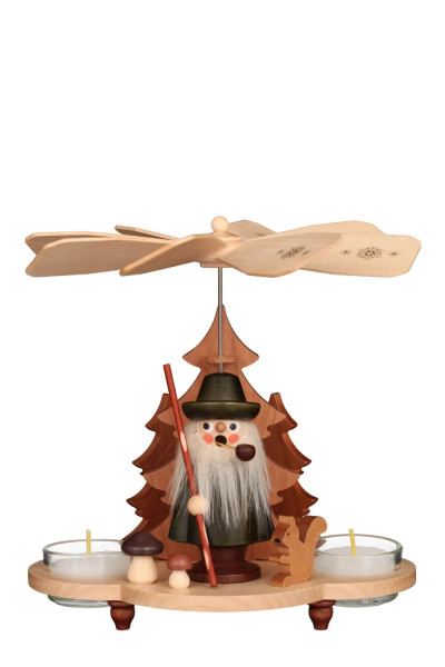 Weihnachtspyramide Waldmannl, 20 cm, natur von Christian Ulbricht