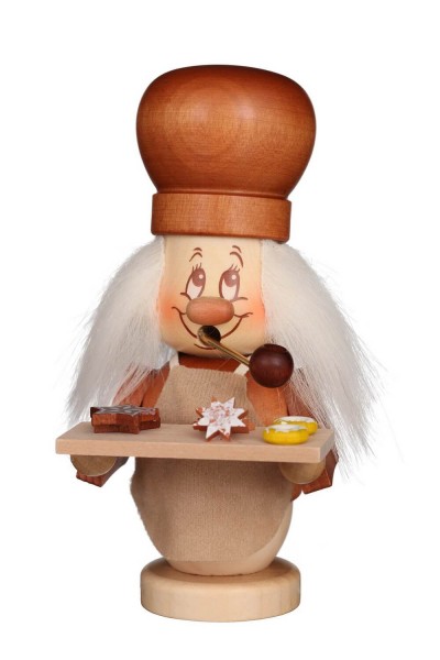 German Incense Smoker gnome backer, 15,0 cm, Christian Ulbricht GmbH & Co KG Seiffen/ Erzgebirge
