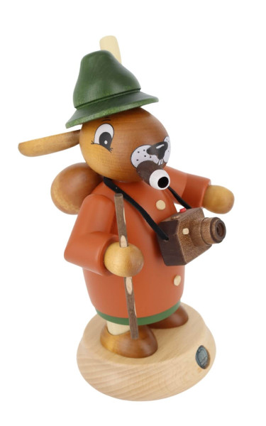 Räuchermännchen Osterhase Tourist von Müller Kleinkunst_2