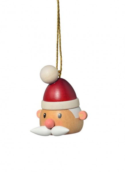 KWO Christbaumschmuck Weihnachtsmannkopf zum Hängen