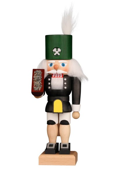 Nutcracker Miner, 11.8 inch (30 cm) by Christian Ulbricht, Made in Germany