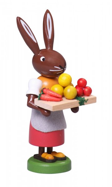Easter bunny greengrocer, 9 cm by Thomas Preißler
