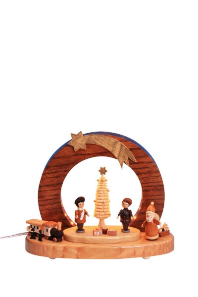 Knuth Neuber, LED - Sockelbrett Bescherung 