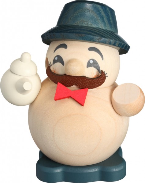 Ball smoke man coffee grandpa, small by Seiffener Volkskunst eG