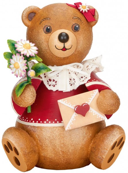 Hubiduu teddy bear matter of the heart by Hubrig Volkskunst