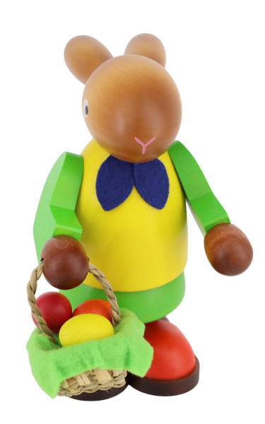 Easter Bunny - Female rabbit with egg basket, 17 cm by Christian Ulbricht_1