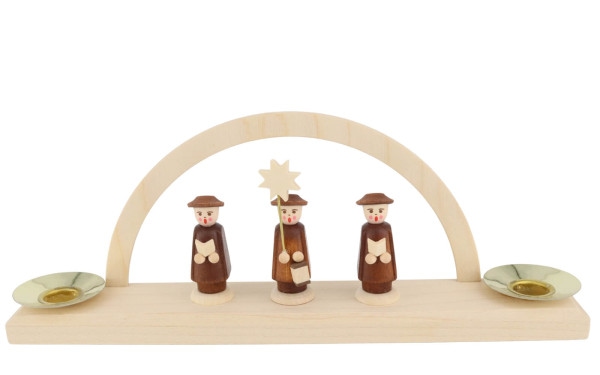 Mini candle arch with carol singers by SEIFFEN.COM