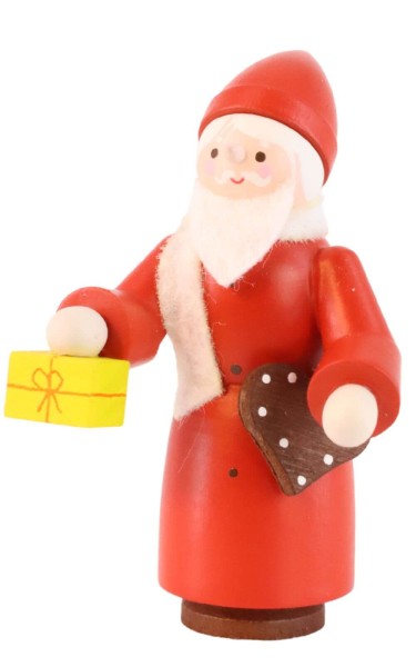 Miniature Santa Claus, 6 cm, colored by Romy Thiel