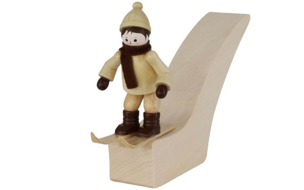 Miniature ski jumping hill with ski jump, nature by Romy Thiel_1