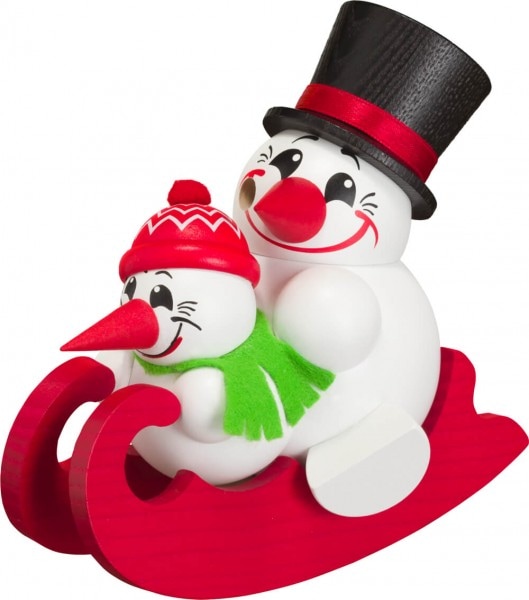 Räuchermännchen Cool-Man Doppelsitzer von Seiffener Volkskunst