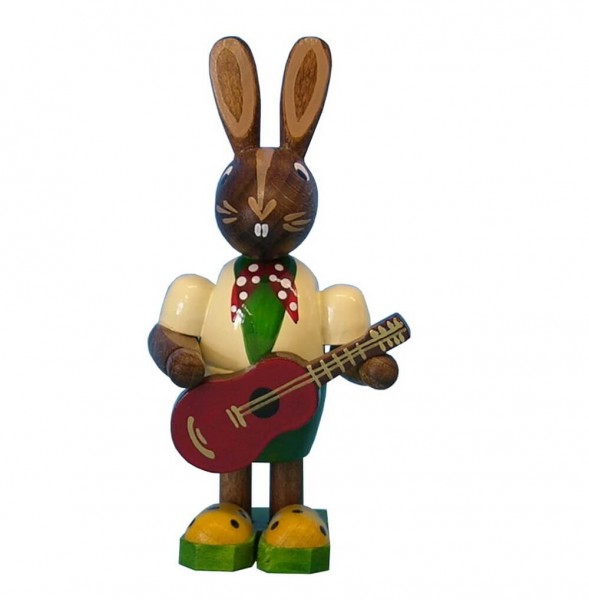 Easter bunny with guitar by Figurenland Uhlig GmbH