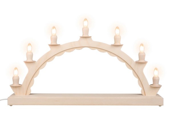LED Candle arch empty arch 50 cm by SEIFFEN.COM