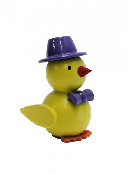 Chick with hat, purple, by SEIFFEN.COM_1