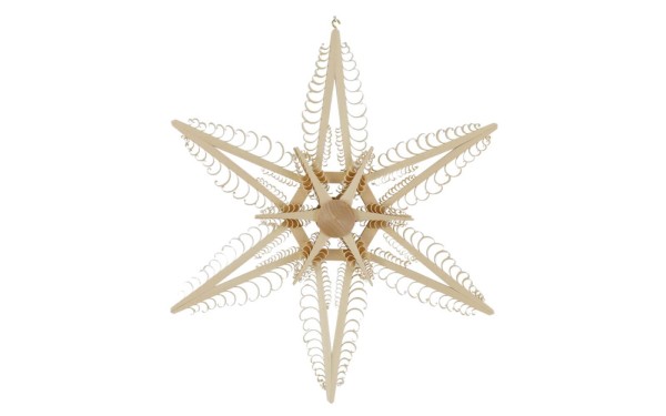 Window decoration wooden star, diameter 32 cm by Martina Rudolph