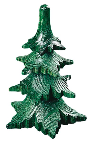 Tree with 4 wreaths, green, 7 cm by Richard Glässer GmbH
