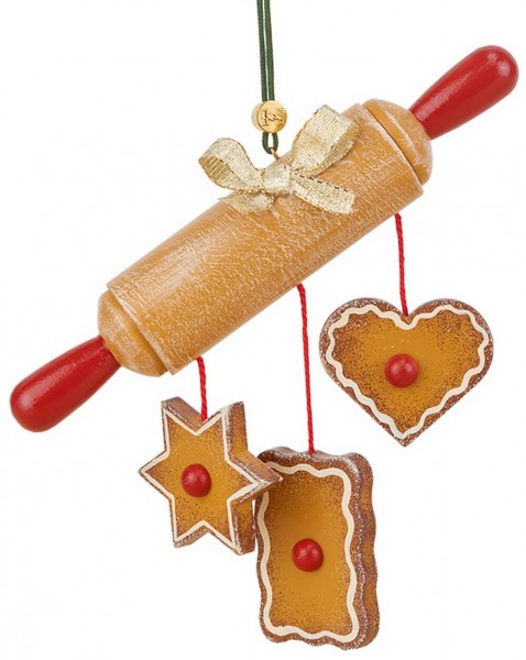Christmas tree decorations dough roller by Hubrig Volkskunst