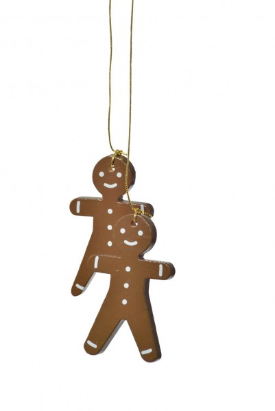 Christmas tree decoration gingerbread man, 5 cm by KWO