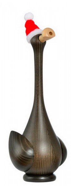 Räuchermännchen im Farbton - Mooreiche, 34 cm als Weihnachtsente Gustav von KWO_1