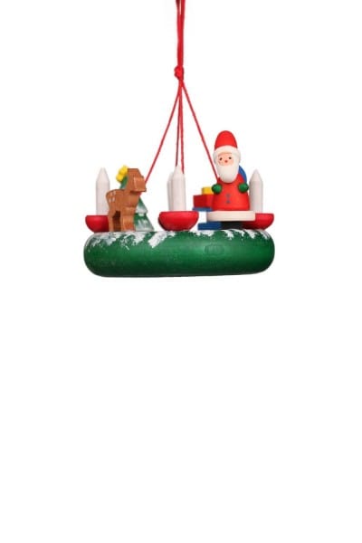Christmas tree decoration wreath with Santa Claus1 piece by Christian Ulbricht