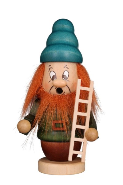 Smoking man mini gnome Hatschi, 15 cm by Christian Ulbricht