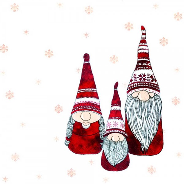 Christmas napkins Tomte by Home Fashion®