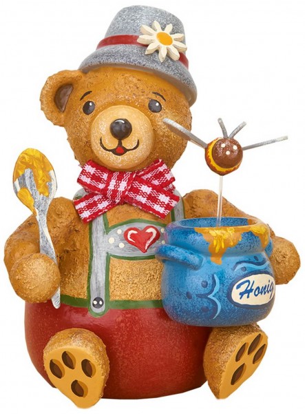 Hubiduu Teddy Honey Bear by Hubrig Volkskunst