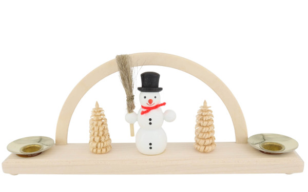 Snowman mini candle holder arch from SEIFFEN.COM