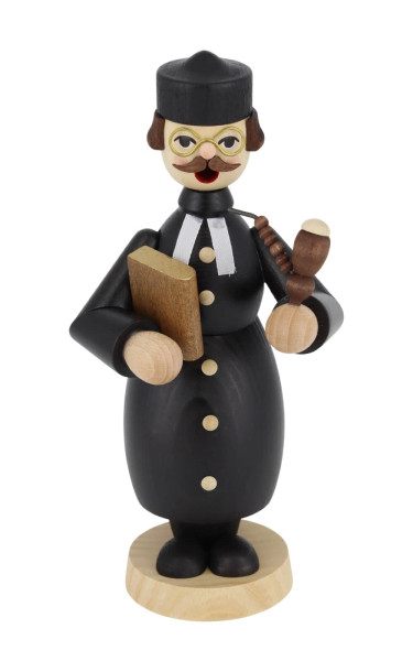 Räuchermännchen Pfarrer, evangelisch, 18 cm von Richard Glässer_1