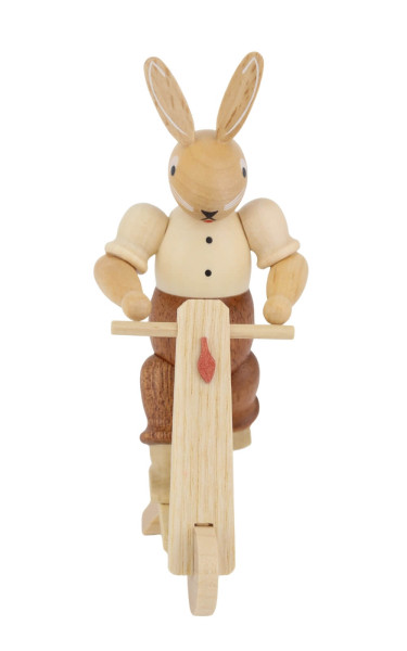 Easter bunny on scooter, natural, 11 cm / 4,3 inch by Müller Kleinkunst_1