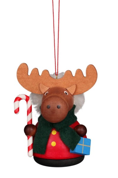 Christmas tree ornament wobbly man moose by Christian Ulbricht