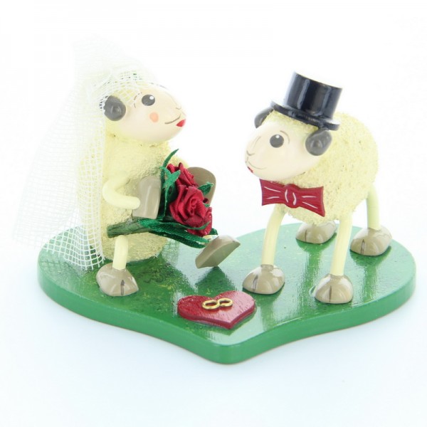 Schaf Brautpaar Justy und Mary von Figurenland Uhlig GmbH