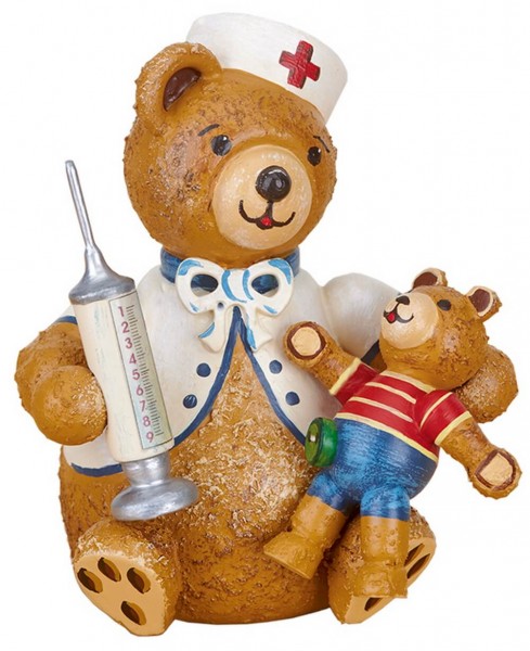 Hubiduu Teddy First Aid by Hubrig folk art