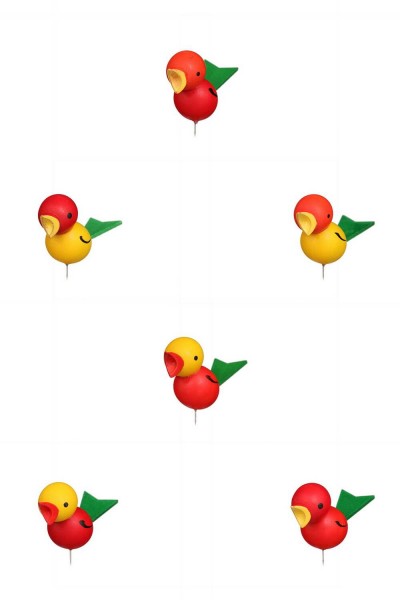 bird to plug, 6 pieces by Christian Ulbricht