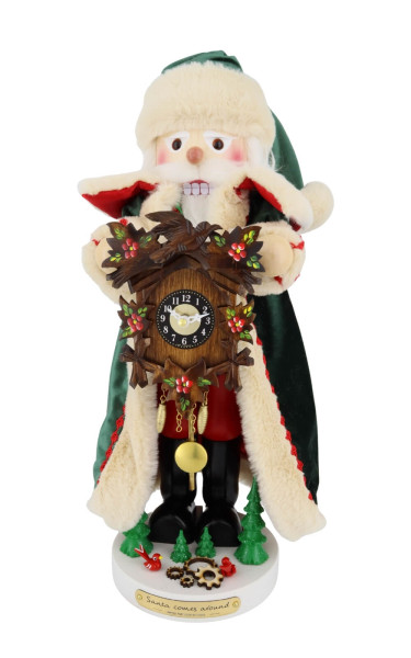 Nutcracker SANTA COMES AROUND - Part 4 by Steinbach, 42 cm / 16.5 inch