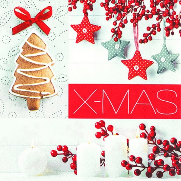 Christmas napkins X-mas by Home Fashion®