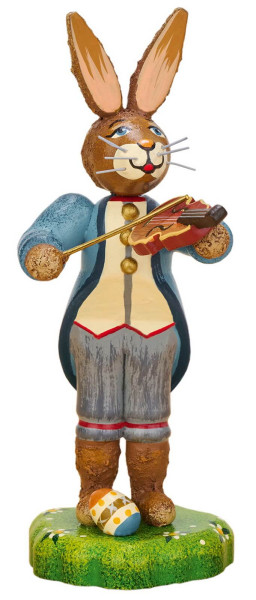 Easter Bunny Bunny Musician Boy with Violin by Hubrig Folk Art