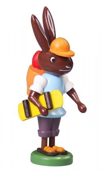 Easter bunny with skateboard, 9 cm by Thomas Preißler
