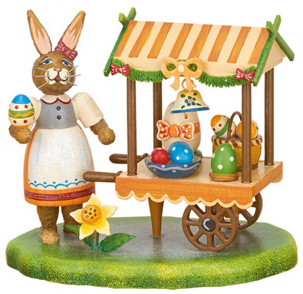 Miniature Market stall, Easter egg market by Hubrig Volkskunst