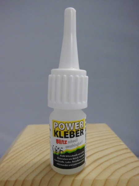Power glue 3g, glued quickly, wood, metal, rubber and leather
