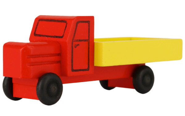 Wooden toy - Truck box van, coloured by Robbi Weber_1