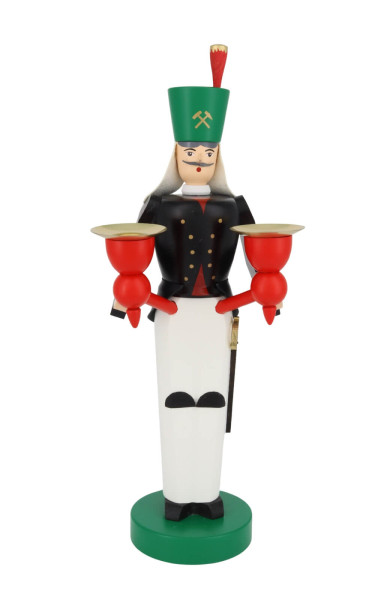 Bergmann für Wachskerzen, 28 cm, farbig von Richard Glässer_1