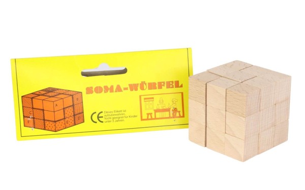 Logic game Soma cube by Gunter Flath_1