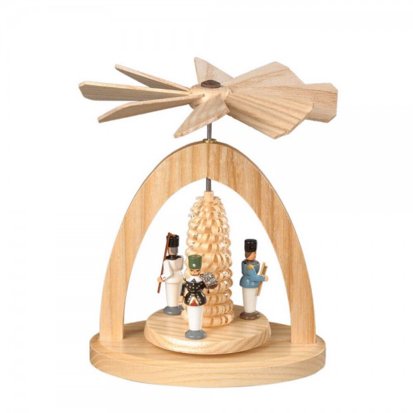 Christmas pyramid - Warming game miners by Albin Preißler