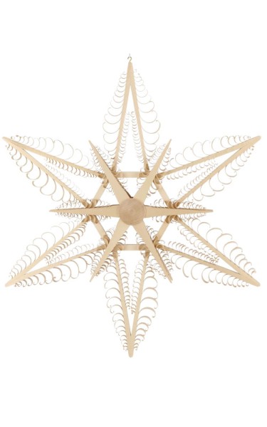 Window decoration wooden star, diameter 53 cm by Martina Rudolph