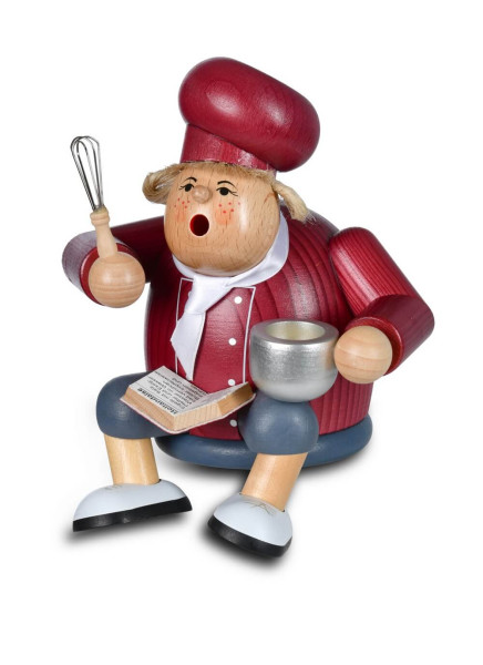 Edge stool Smoker Figure Chef, 17 cm by KWO