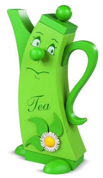 Smoking man teapot modern, 21 cm by Müller Kleinkunst